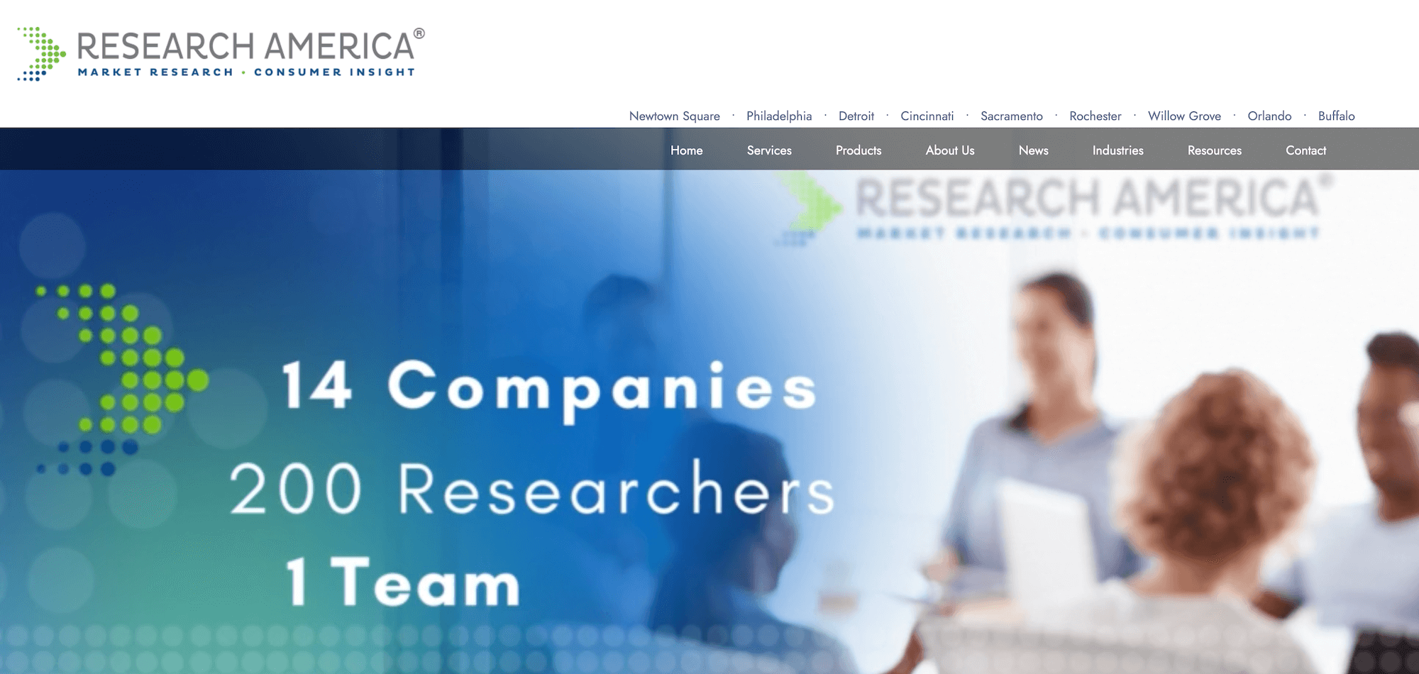 Research America homepage: Market Research and Consumer Insight