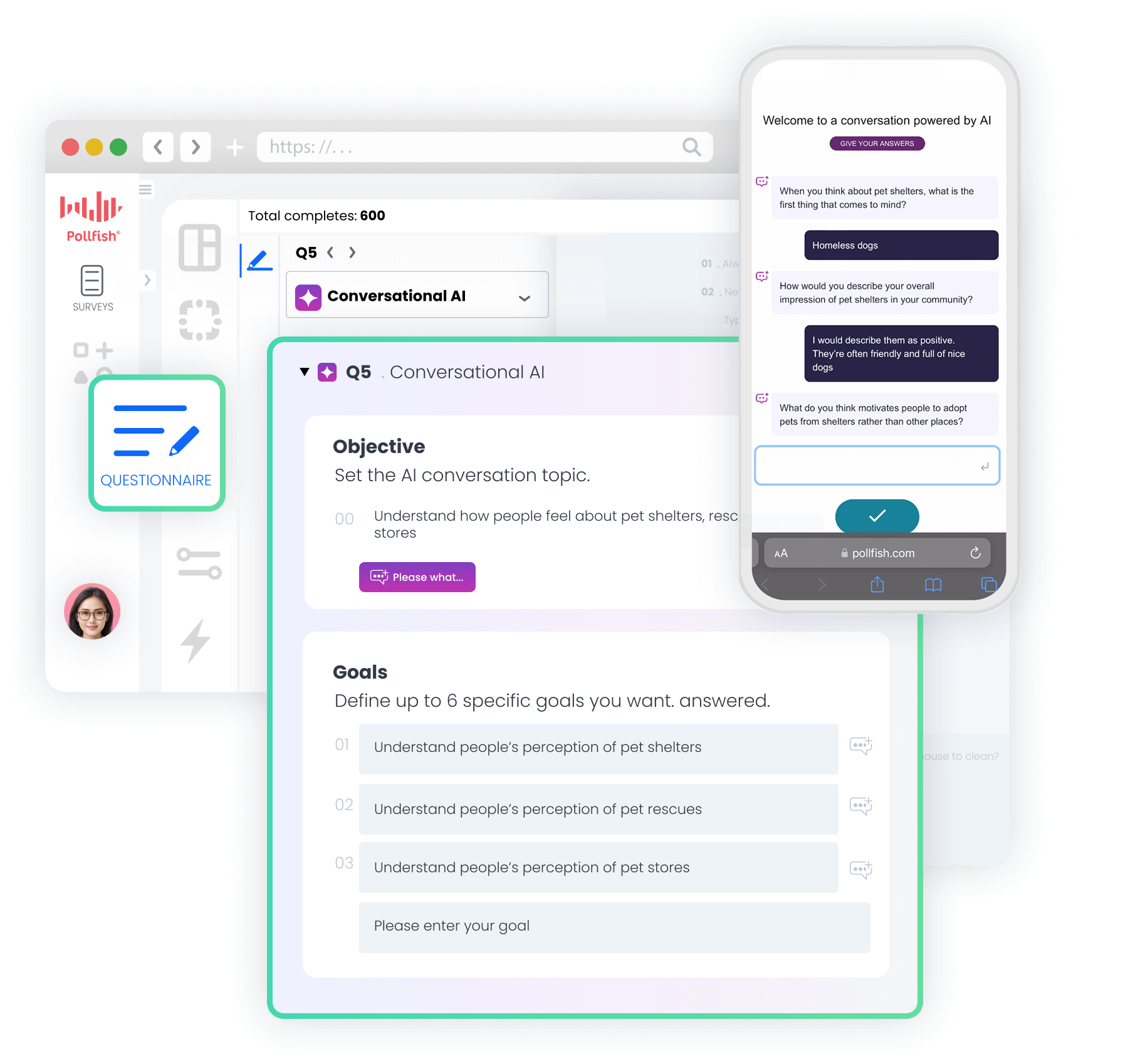 Pollfish Questionnaire: Objective and Goals
