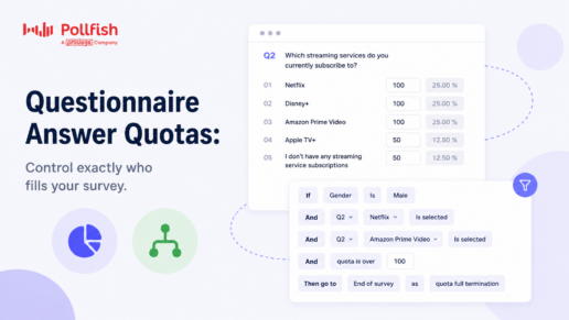 Pollfish Questionnaire Answer Quotas
